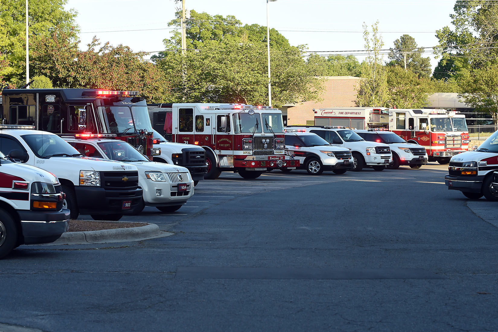 First Responders Salute Atrium Health Workers